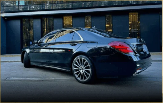Mercedes-Benz W222 в аренду минск вид сзади